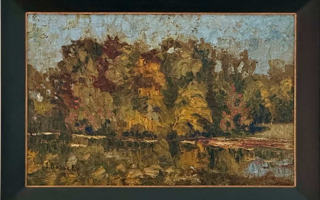 Lodew Bosscke – Huile sur toile (1917)