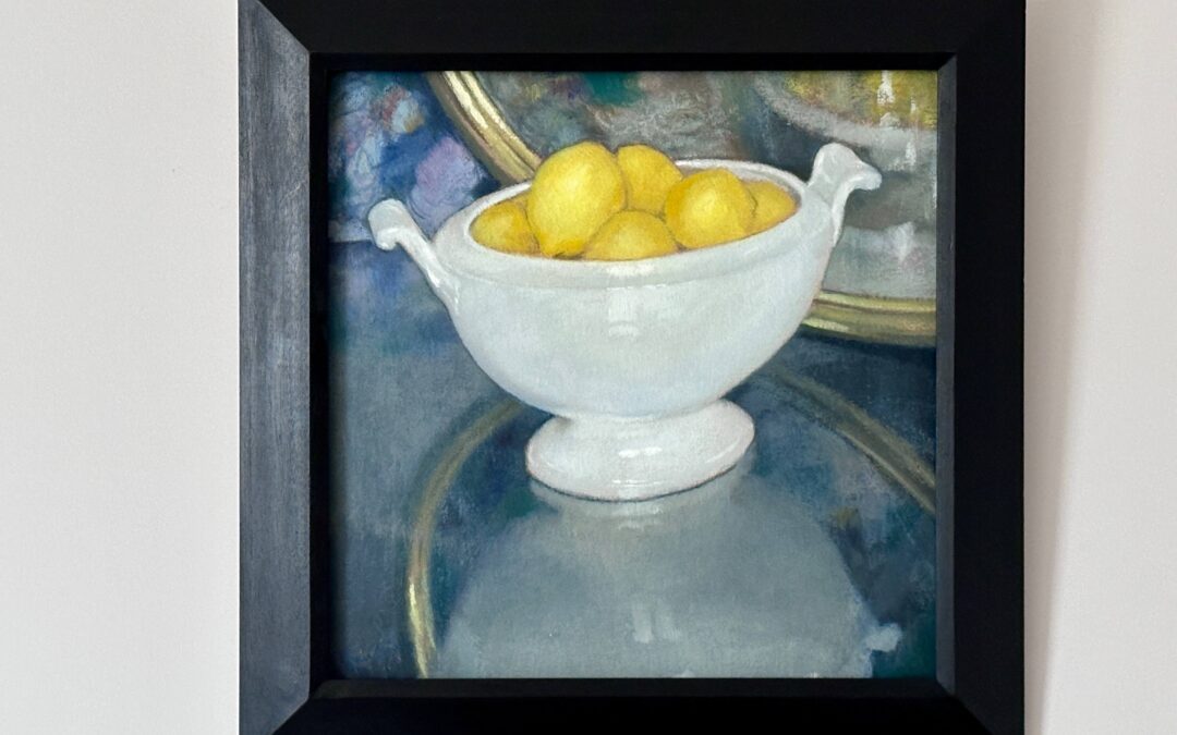 René De Pauw – nature morte aux citrons
