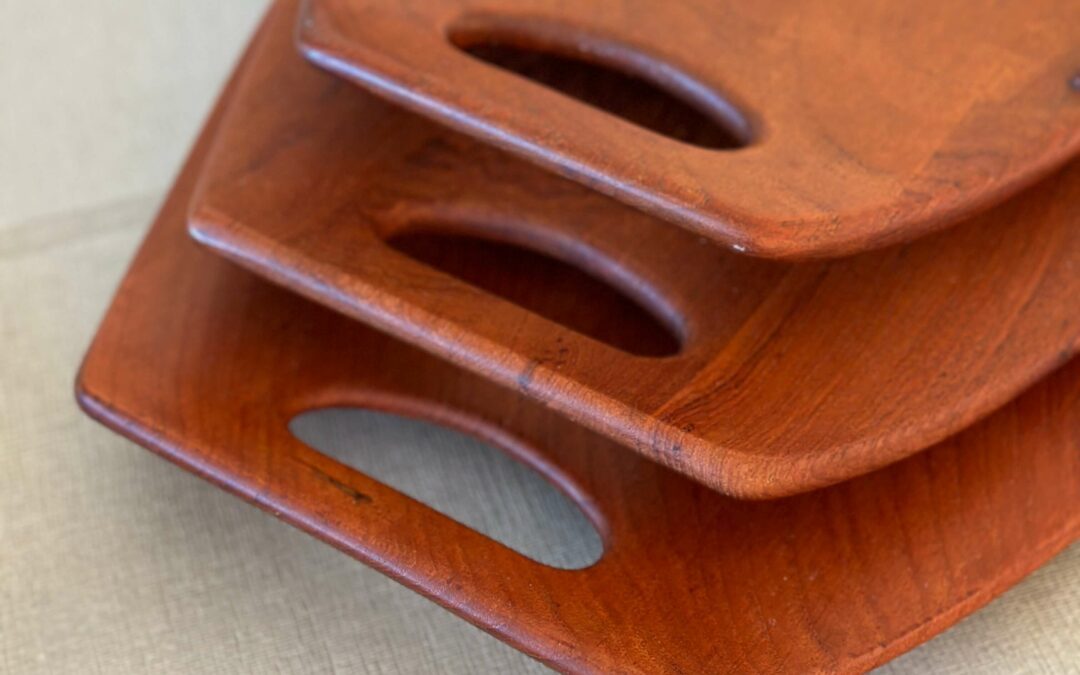 Jens Harald Quistgaard – ensemble de 3 plateaux