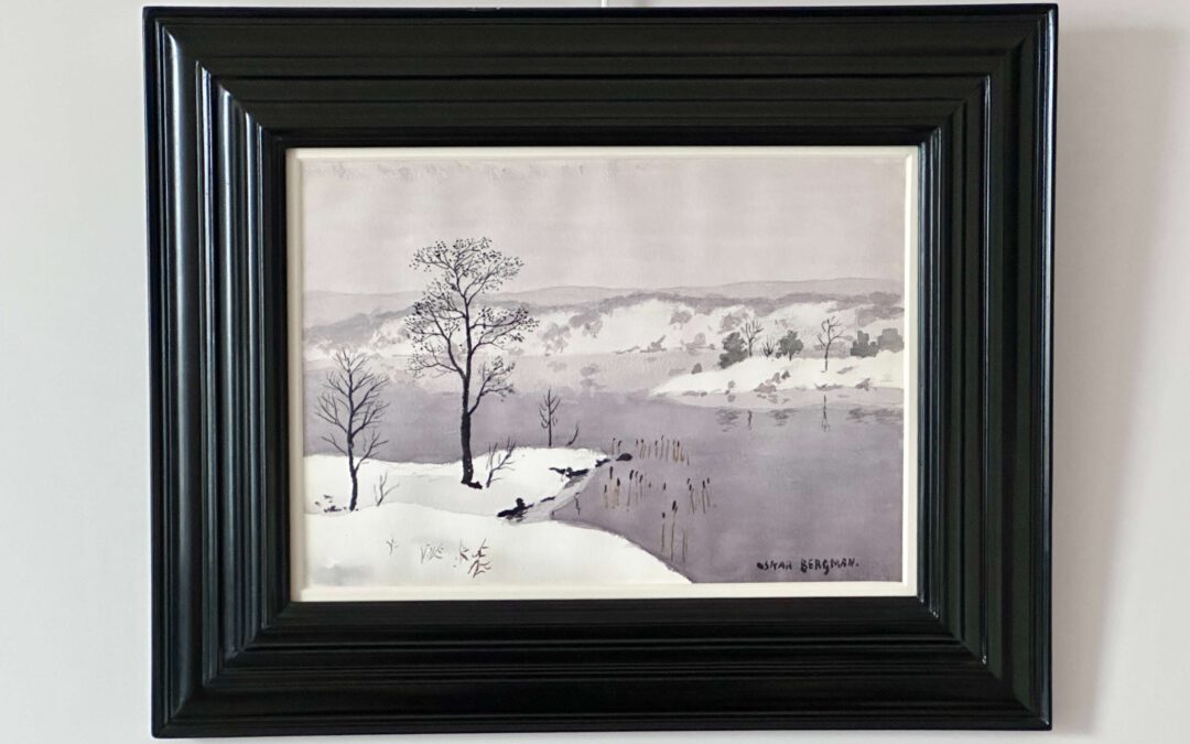 Oskar Bergman – winter in the bay