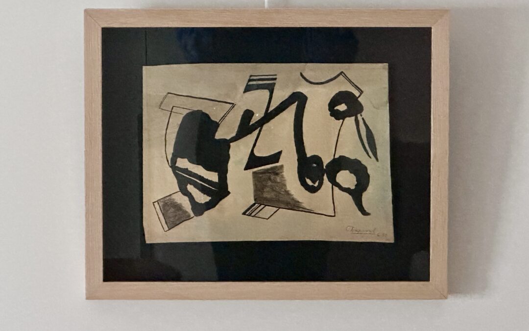 Youla Chapoval – composition encre et lavis horizontal