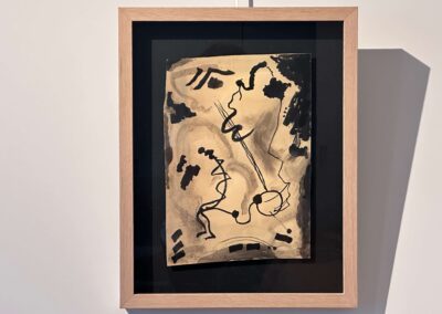 Youla Chapoval – composition encre et lavis vertical