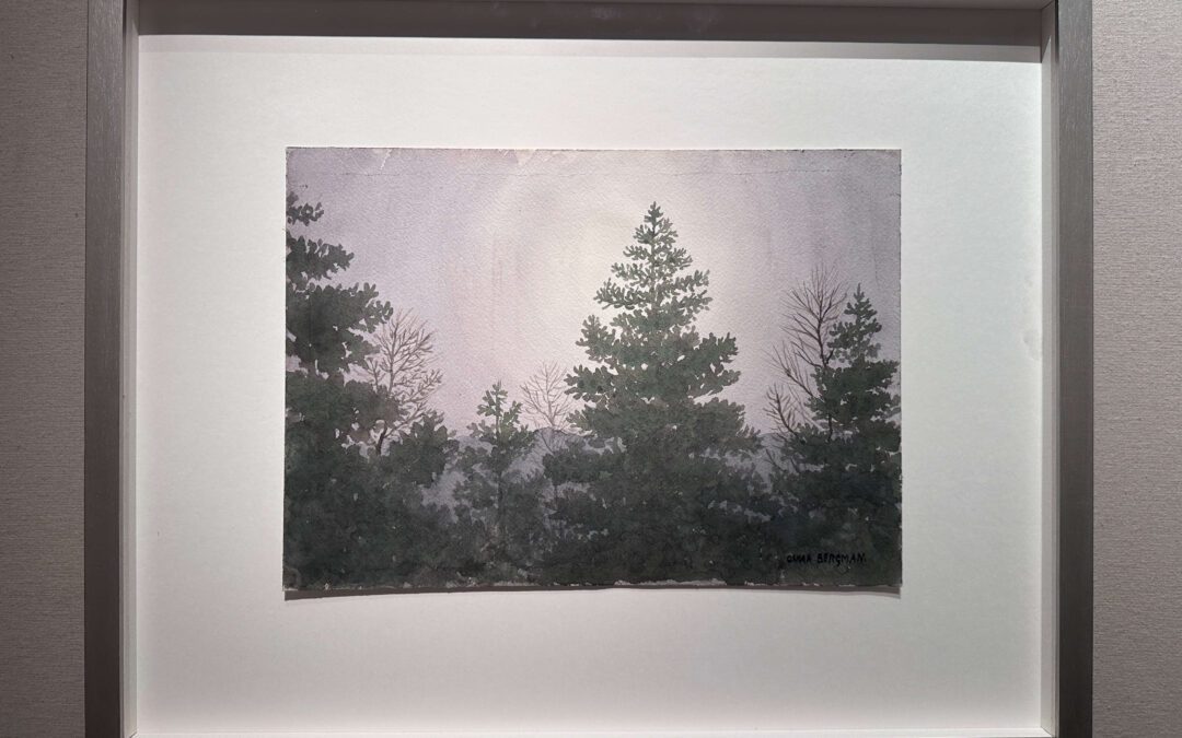 Oskar Bergman – forest motifs