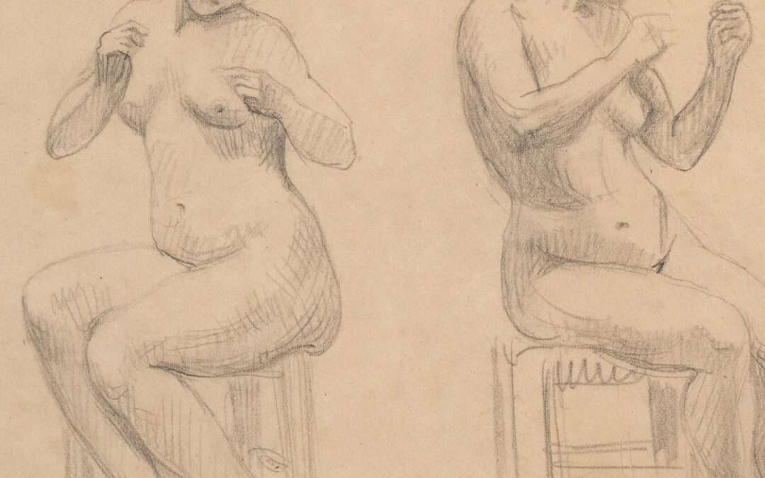 Femmes nues à la chaise