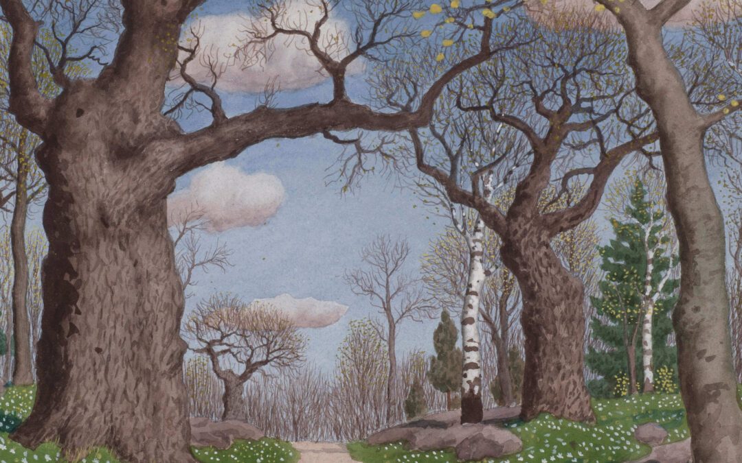 Le printemps à Djurgarden